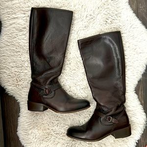 Frye Leather knee high boots